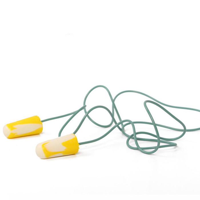 colroful Foam earplugs with line